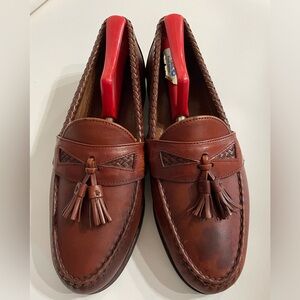 Allen Edmond MAXFIELD Tassel Dress Loafers Size 9